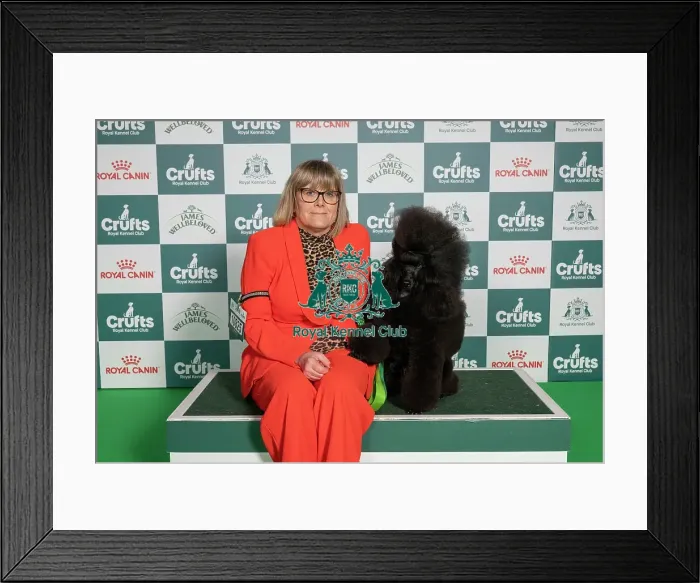 Framed Print : Suzanne Lee-Morris from Norwich with Gio