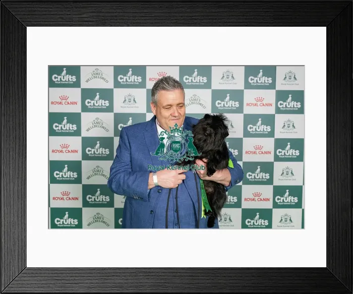 Framed Print : Andrew Stewart from Paisley with Harold Framed Print : Andrew Stewart from Paisley with Harold