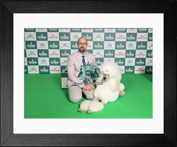Framed Print : Jason Lynn from Blackpool with Soloman Framed Print : Jason Lynn from Blackpool with Soloman