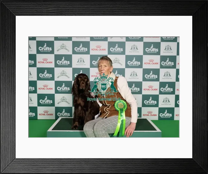 Framed Print : Elizabeth Barker from Norfolk, with Maisie Framed Print : Elizabeth Barker from Norfolk, with Maisie