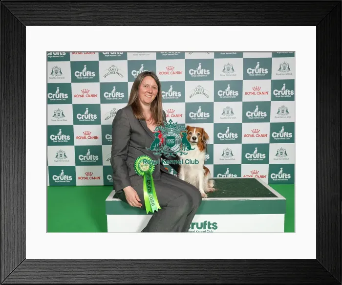 Framed Print : Claire Johnson from Romsey, with Inka