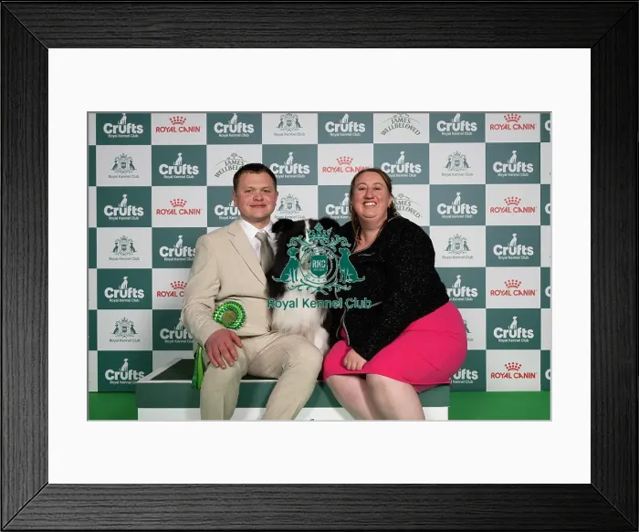 Framed Print : Adam Akester and Laura Wiltshire Beverley from Holland with Derrick