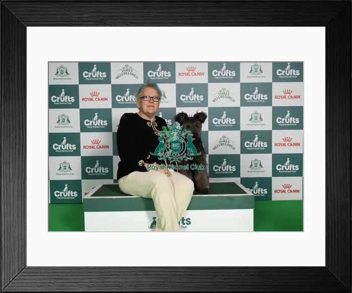 Framed Print : Michelle Smee from Bristol, with Kev