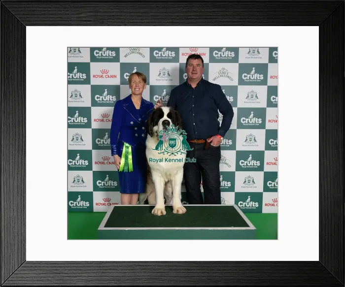 Framed Print : Sinead Taggart and Keith Sheehan from Ireland with Chanel Framed Print : Sinead Taggart and Keith Sheehan from Ireland with Chanel