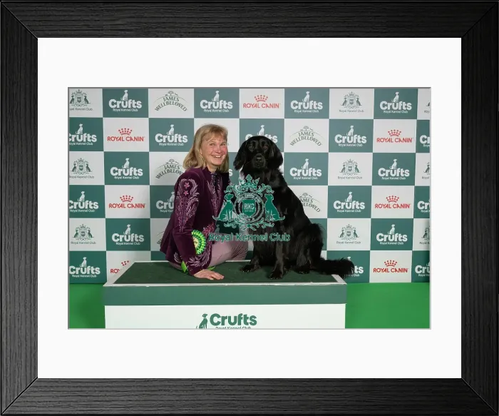 Framed Print : Kitty Hemsworth from Suffolk, with Jess