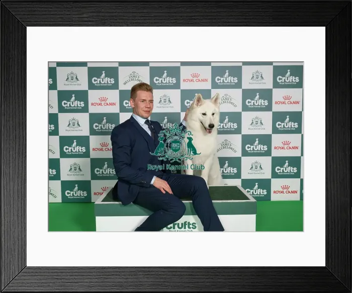 Framed Print : Tino Jalonen, from Finland, with Aston Framed Print : Tino Jalonen, from Finland, with Aston