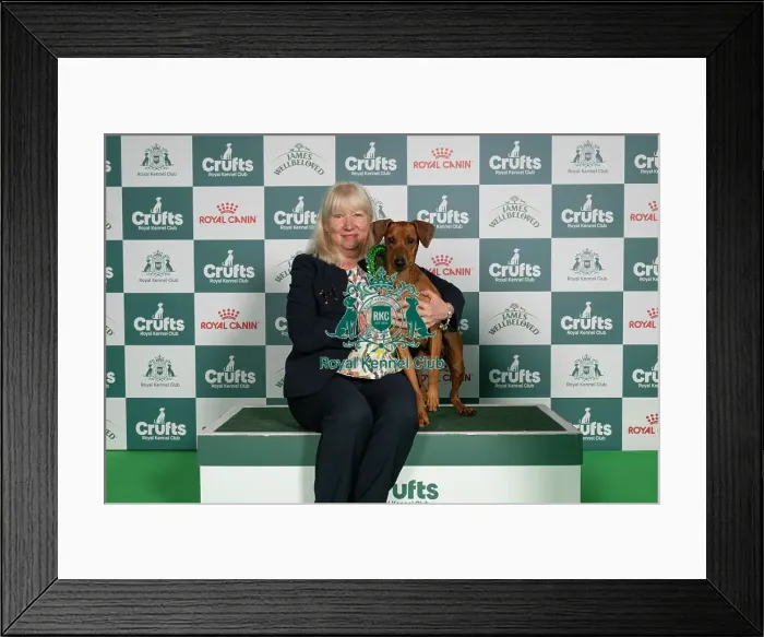 Framed Print : Karen Wakefield from Cornwall, with Pingla Framed Print : Karen Wakefield from Cornwall, with Pingla