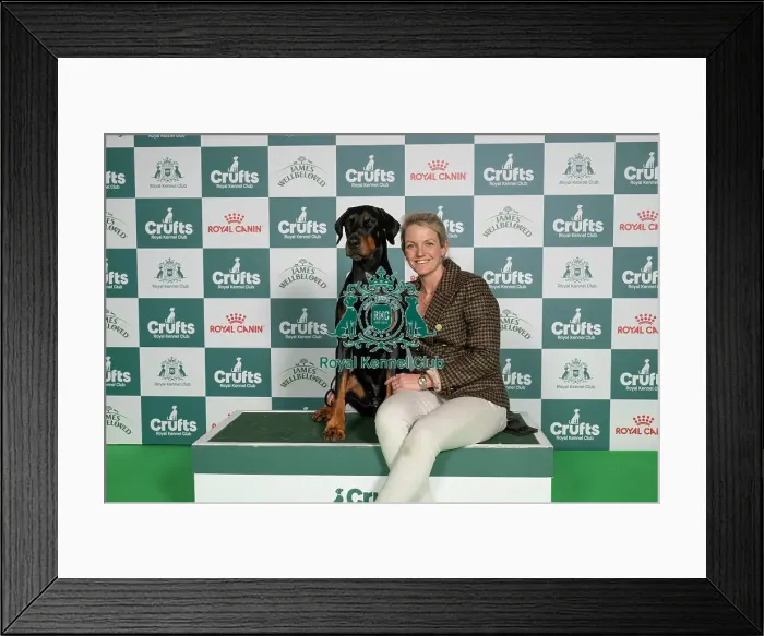Framed Print : Sam Jones from Chippenham, with Alvin