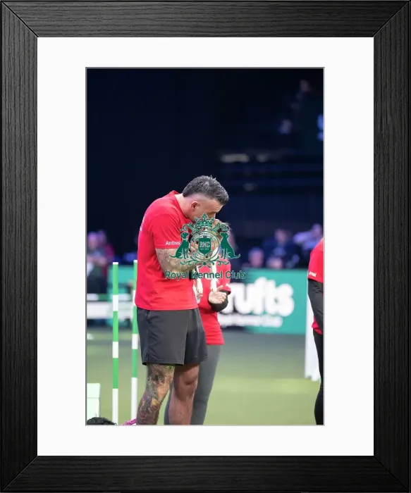 Framed Print : Crufts Novice Cup Agility Final Framed Print : Crufts Novice Cup Agility Final