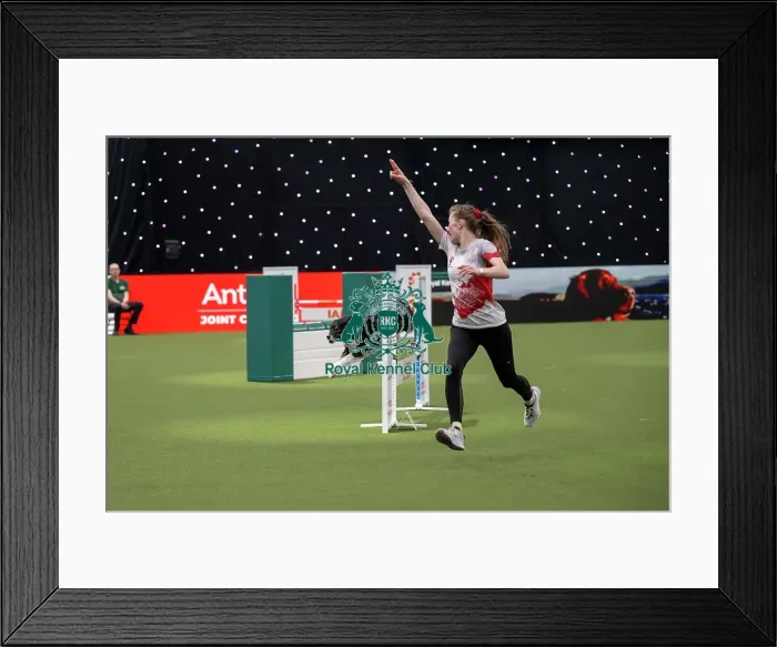 Framed Print : Agility International Invitation