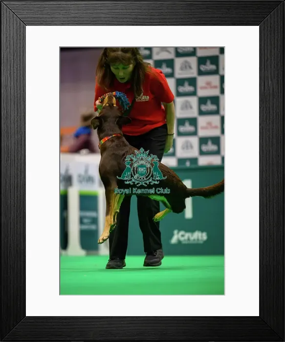 Framed Print : Katy Girdler from Wales, with Kelly Framed Print : Katy Girdler from Wales, with Kelly