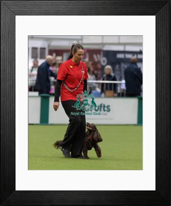 Framed Print : Nicola Mueller with Mollie Framed Print : Nicola Mueller with Mollie