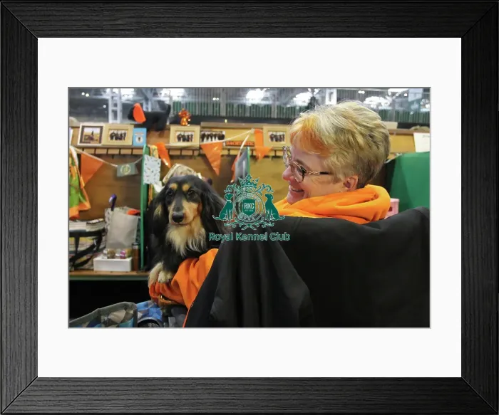 Framed Print : Moose and Faye Dachtastic team Framed Print : Moose and Faye Dachtastic team