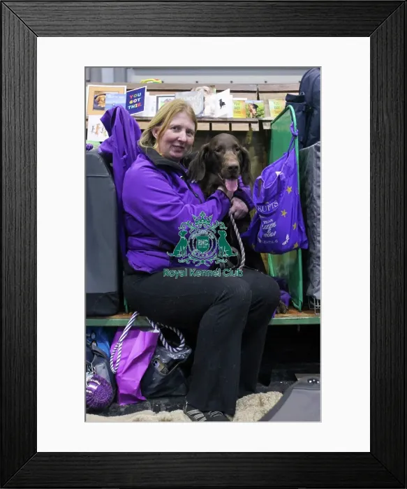 Framed Print : Lizzie and Rudie