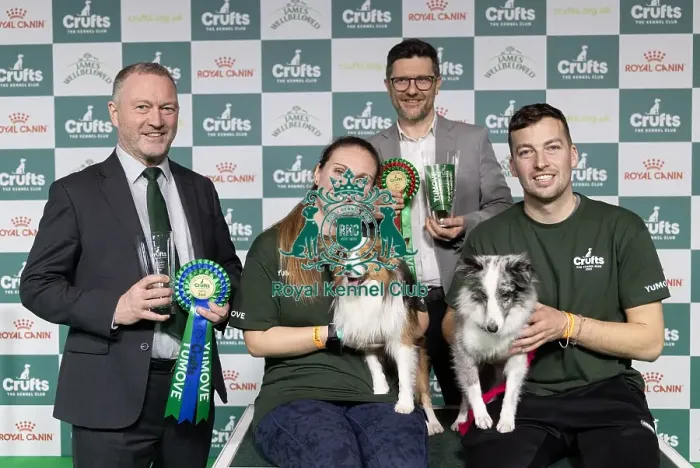 Framed Print : Agility Crufts Singles Final Small Winner Martin Read with Get with it eager to work Framed Print : Agility Crufts Singles Final Small Winner Martin Read with Get with it eager to work