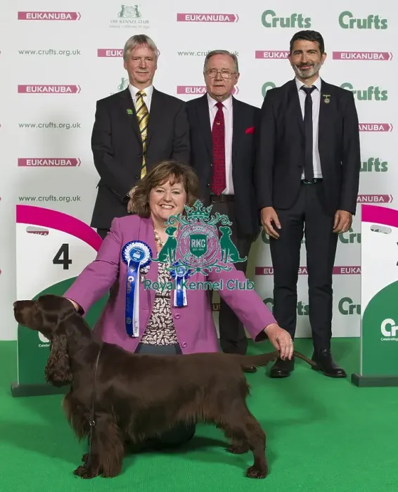 Framed Print : Crufts 2016 Best of Breed