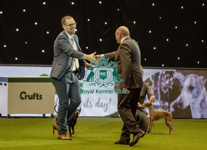 Framed Print : Crufts 2019 - Day One, NEC, UK - 7 Mar 2019