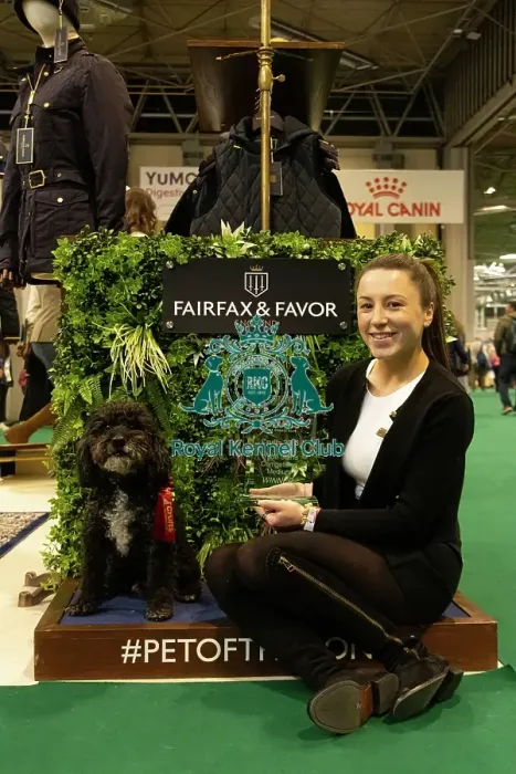 Framed Print : Crufts Trade stand winner 2025 Fairfax and Favor