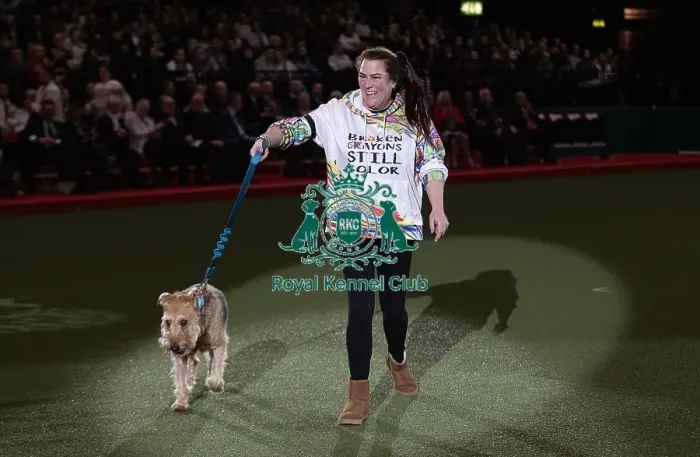 Framed Print : D-C-D-0-1-9-0 Crufts 2024 NEC Birmingham Day 3