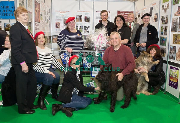 Discover Dogs Best Booth : Pastoral Group awarded to The Picardy Sheepdog