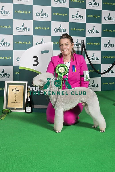 Group Winner 3rd place Terrier Bedlington Terrier Crufts 2022