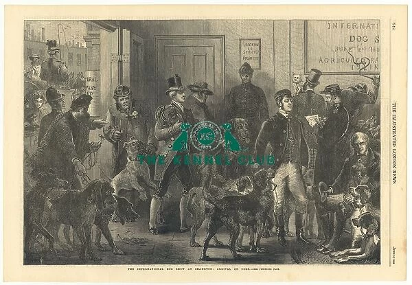 International Dog Show at Islington 1865