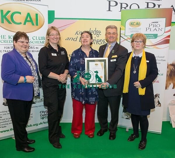 Photo Call KCAI Accreditation Certificat Presentations Hall 5 Stand 184 Allyson Tolhme