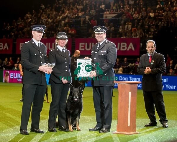 Presentation of the Police Dog Team Operational and Humanitarian Action of the Year Award