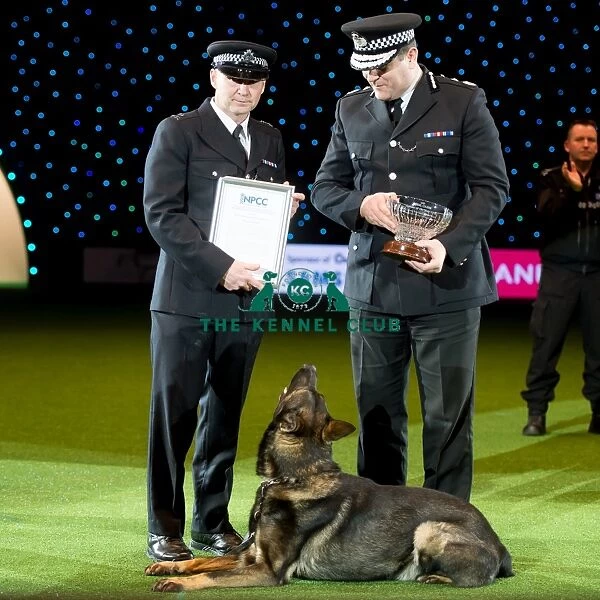 Presentation of the Police Dog Team Operational and Humanitarian