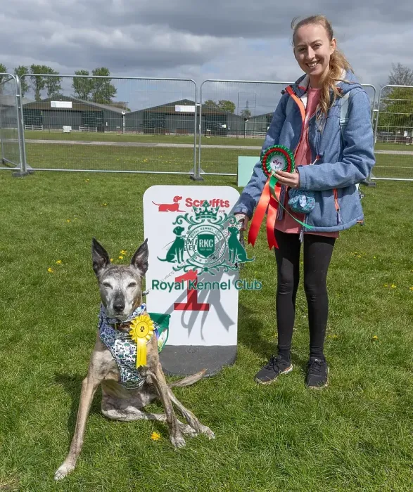 Framed Print : Sponsors Name James Wellbeloved Dog And Owner Framed Print : Sponsors Name James Wellbeloved Dog And Owner
