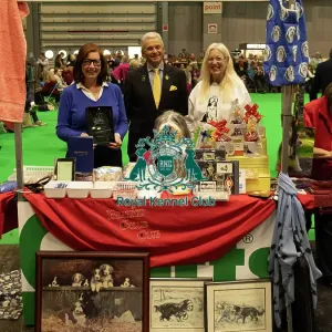 Bearded Collie Best Breed Club Stand