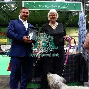 Best breed club stand, Terrier group, The Skye Terrier Club Winners