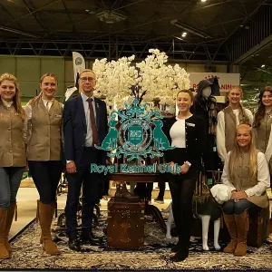 Crufts Trade stand winner 2025 Fairfax and Favor