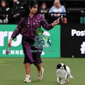 Linda Mills from Cork, Ireland with Blaze Linda Mills from Cork, Ireland with Blaze