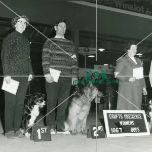 Obedience Winner at Crufts 1967