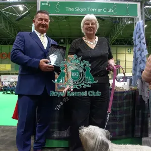 Skye Terrier Club wins Best Terrier Breed Club of Crufts 2025