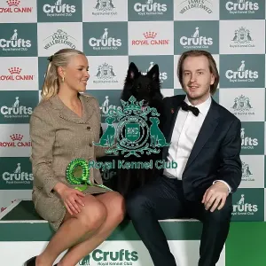 Tilda Rinne and Jussi Tammisto from Finland with Emma