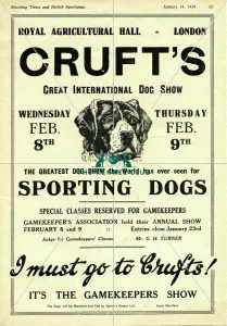 1939 Crufts advert