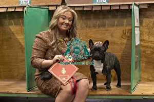 French Bulldog Prints: Abbie Cund from Birmingham with Morgan