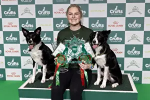 Agility Champions Large Final Winner Naarah Cuddy with Runbye go Bananas and Dark Pleasure