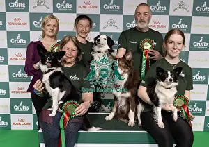 Agility Crufts Novice Cup Final - Medium Overall winner Jo Adams & Devonduet Game on Taboo