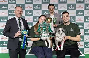 Second Place Prints: Agility Crufts Singles Final Small Winner Martin Read with Get with it eager to work