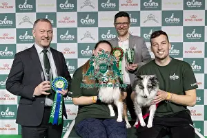 Second Place Prints: Agility Crufts Singles Final Small Winner Martin Read with Get with it eager to work
