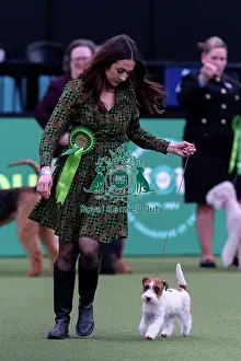 Crufts 2025 Prints: Andrea Vallerini from Italy, with Ana