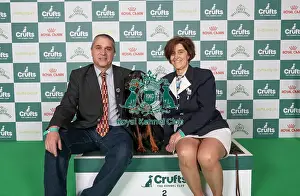 Crufts 2025 Prints: Anne and Olivier Bazot-Bourrouz from Yvelines