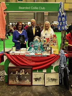 Bearded Collie Best Breed Club Stand
