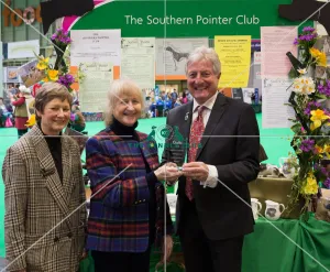 Breed Club Stand Competion: Gun Dog Group winner: The Southern Pointer Club Judge Breed Club Stand Competion: Gun Dog Group winner: The Southern Pointer Club Judge