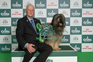Crufts 2026 Best Of Breed Prints: Brian Harper from Canada, with Paco
