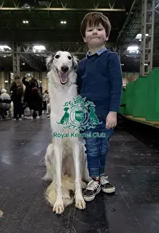 Crufts 2025 BeatMedia Prints: Camden Levison, age 5, from Malvern