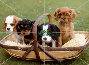 Cavalier King Charles Spaniel puppies